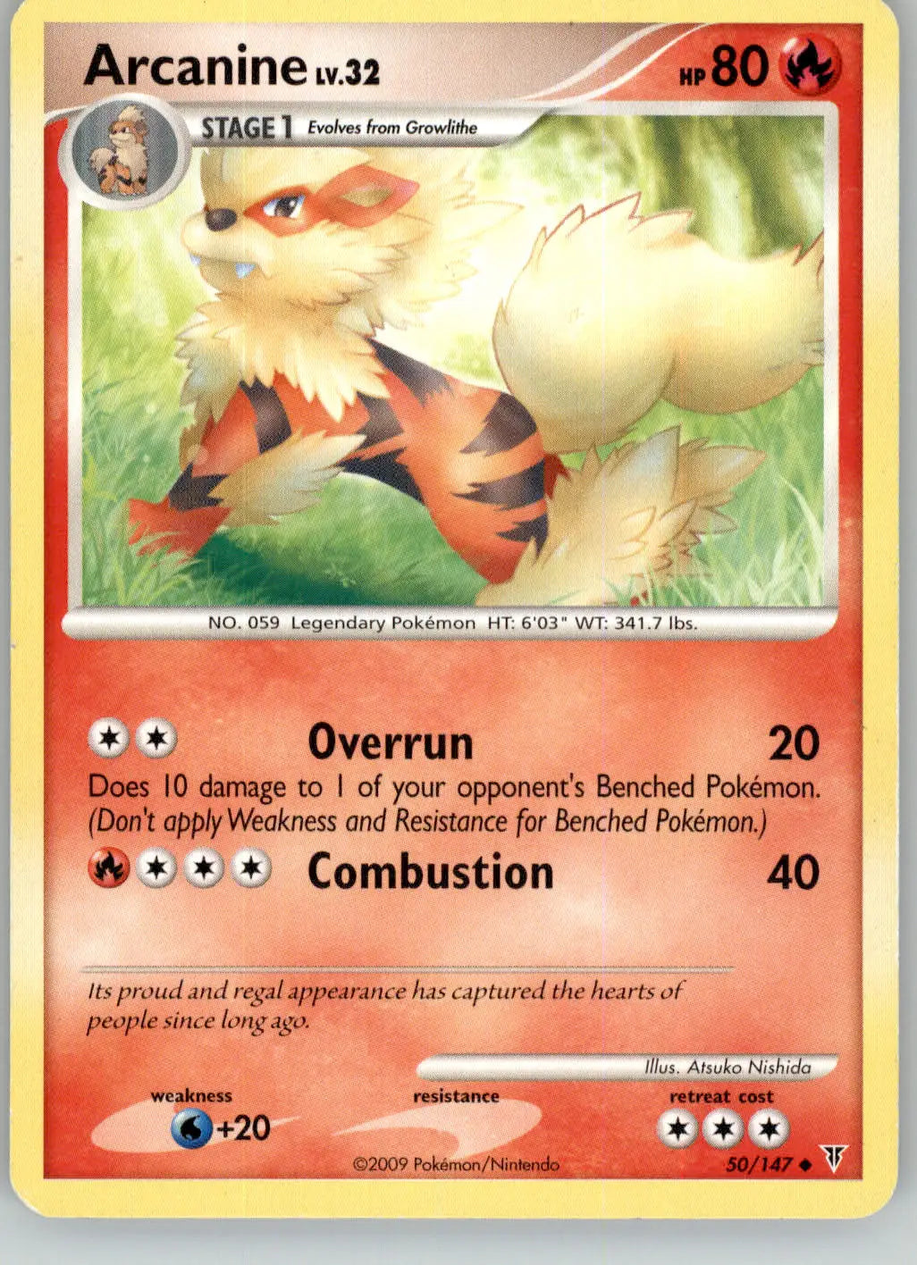 Arcanine - Supreme Victors - 50/147 - HP Pokemon - Pokémon Card Single