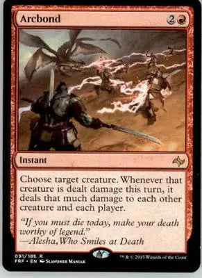 Arcbond - Fate Reforged - 91 - NM - Magic Card Single