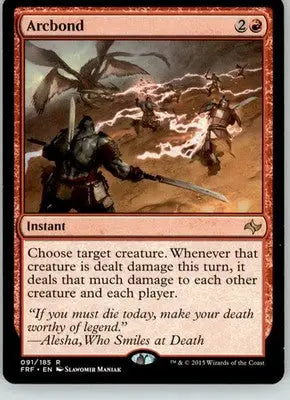 Arcbond - Fate Reforged - 91 - NM Magic: The Gathering - Magic Card Single