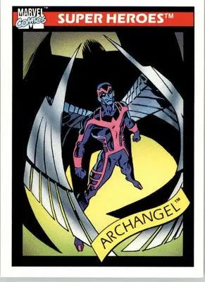 Archangel - 1990 Impel Marvel Universe - #21 - Non_sport - Marvel Card Single