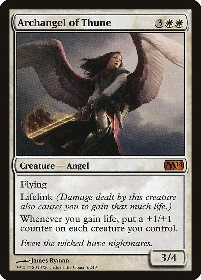Archangel of Thune [Magic 2014] - Magic Card Single