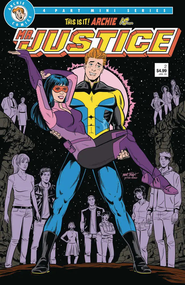 Archie Is Mr Justice #2 (Of 4) Cover C Matt Talbot - Comic Book