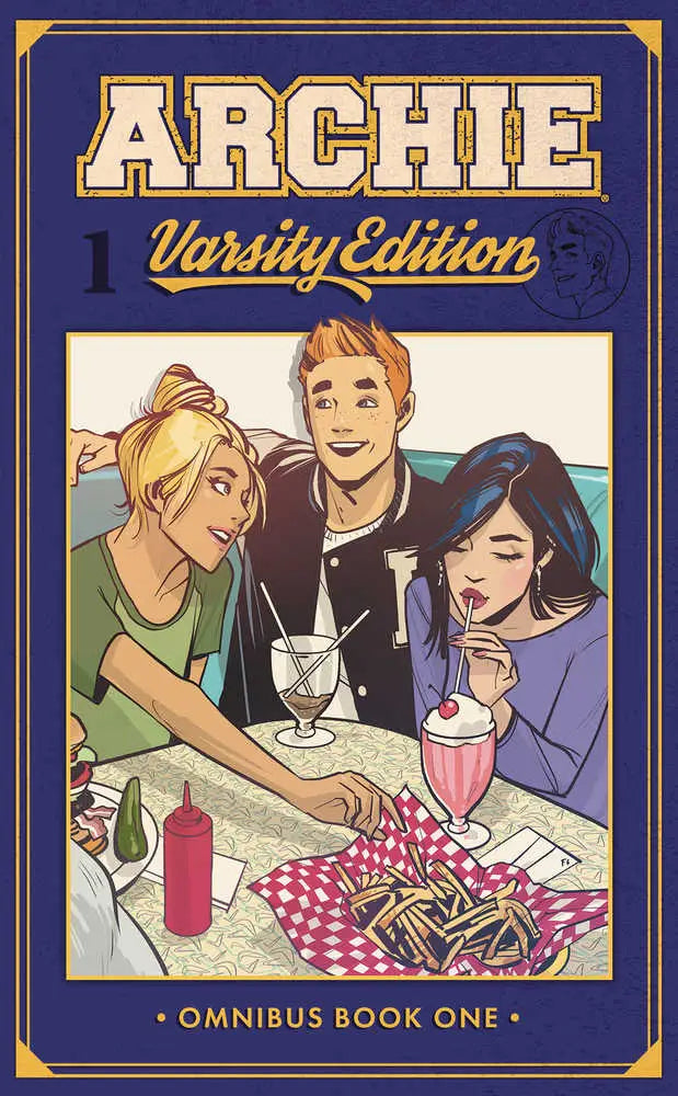 Archie Varsity Edition Hardcover Volume 01 comic book cover featuring classic artwork