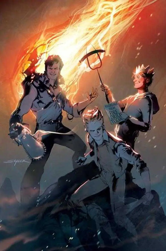 Archie X Army Of Darkness #3 Cover F 1 in 10 Stuart Sayger Full Art Variant - Back Issues