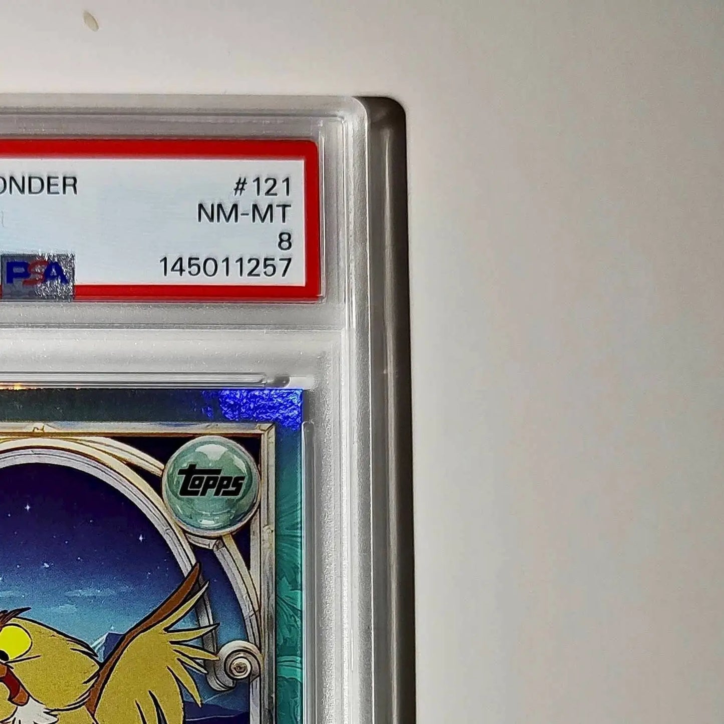 Archimedes 2025 Topps Disney #121 Diamond Card The Sword in the Stone PSA 8 - Non-Sports Card Single