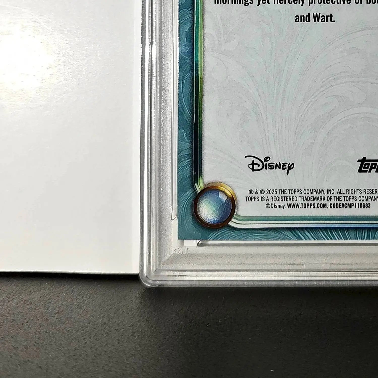 Archimedes 2025 Topps Disney #121 Diamond Card The Sword in the Stone PSA 8 - Non-Sports Card Single