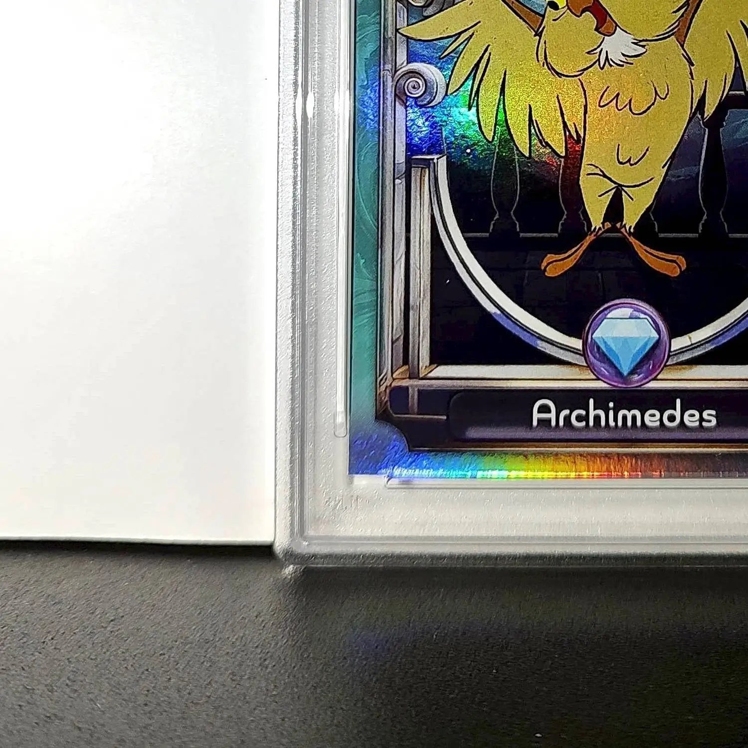 Archimedes 2025 Topps Disney #121 Diamond Card The Sword in the Stone PSA 8 - Non-Sports Card Single
