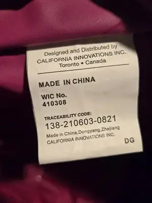 Arctic Zone Insulated Tote Womens Multicolor Striped Navy Bottom Cooler Bag - General Merchandise