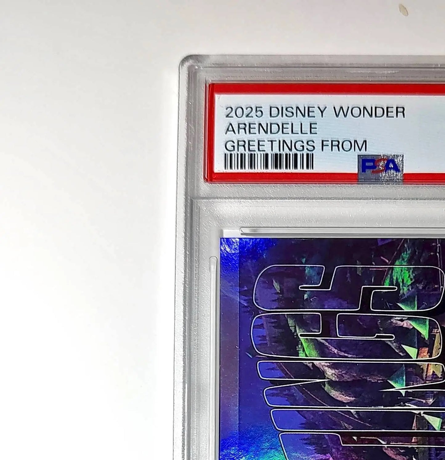 Arendelle 2025 Topps Disney Wonder #GF-3 Greetings From Card Frozen PSA 8 - Non-Sports Card Single
