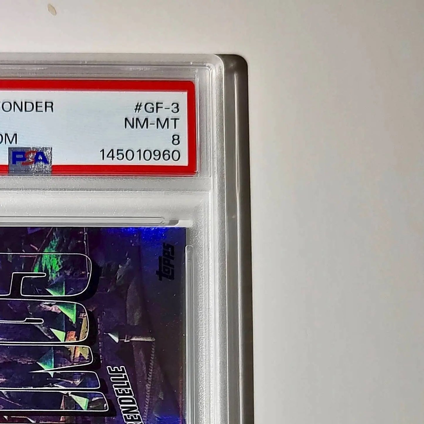Arendelle 2025 Topps Disney Wonder #GF-3 Greetings From Card Frozen PSA 8 - Non-Sports Card Single