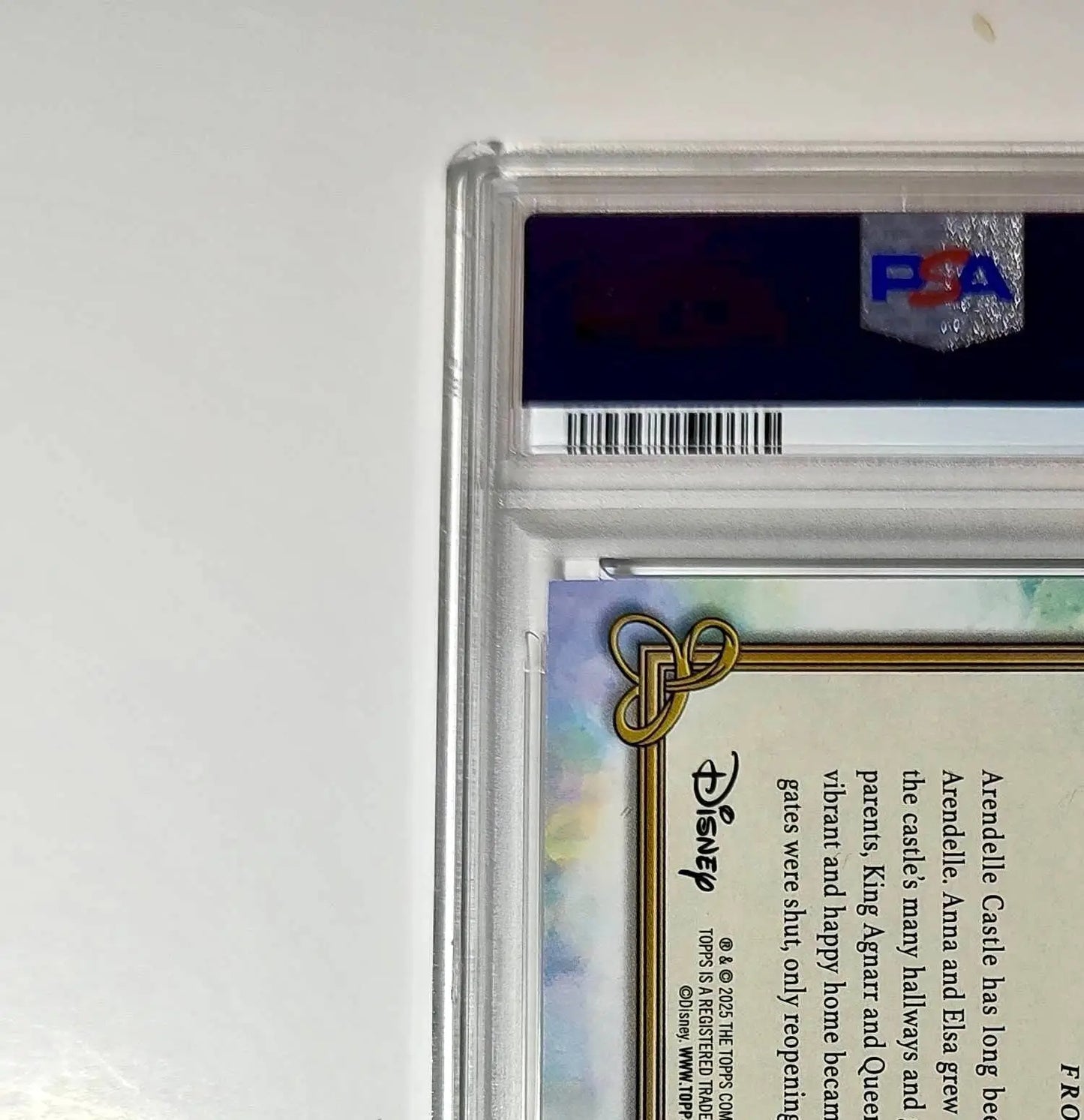 Arendelle Castle 2025 Topps Disney #C-17 Card Frozen PSA 10 - Non-Sports Card Single