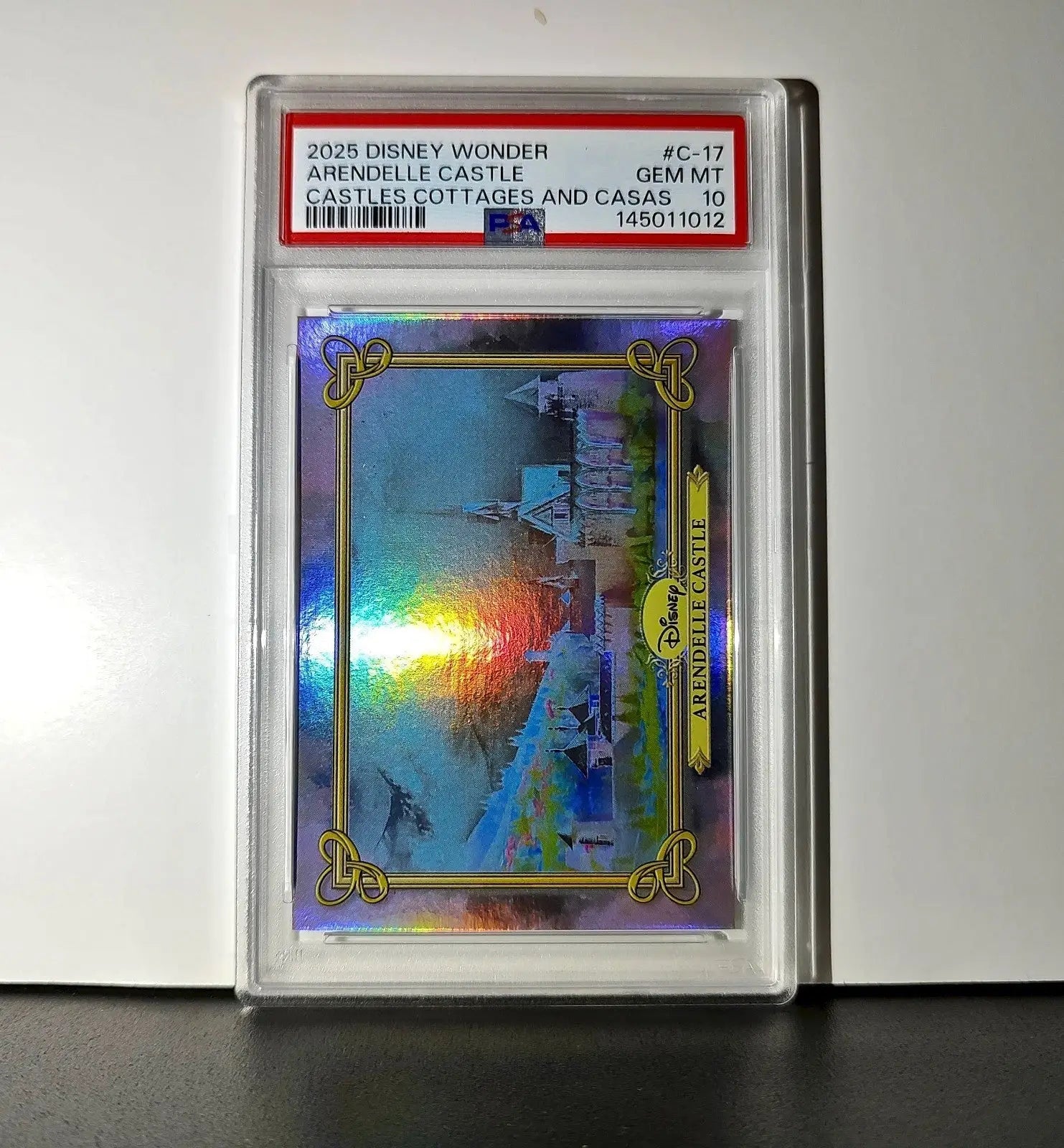 Arendelle Castle 2025 Topps Disney #C-17 Card Frozen PSA 10 - Non-Sports Card Single