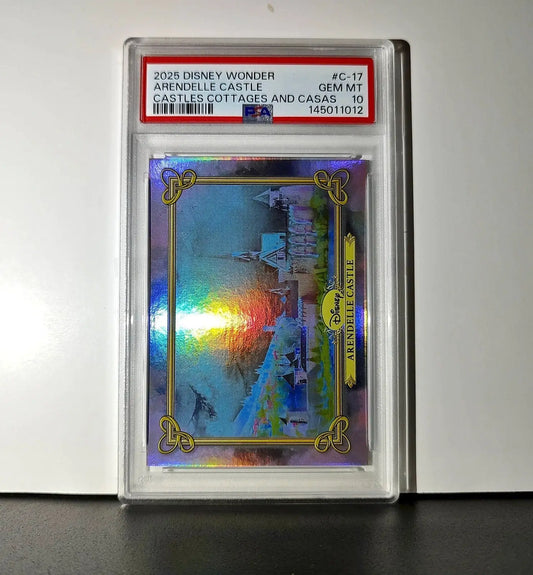 Arendelle Castle 2025 Topps Disney #C-17 Card Frozen PSA 10 - Non-Sports Card Single