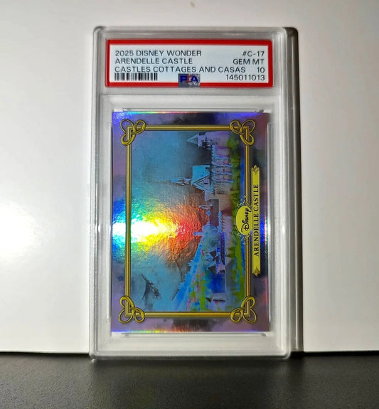 Arendelle Castle 2025 Topps Disney #C-17 Card Frozen PSA 10 Gem - Non-Sports Card Single