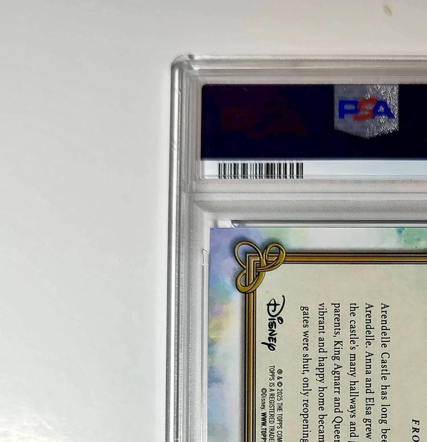 Arendelle Castle 2025 Topps Disney #C-17 Card Frozen PSA 10 Gem - Non-Sports Card Single