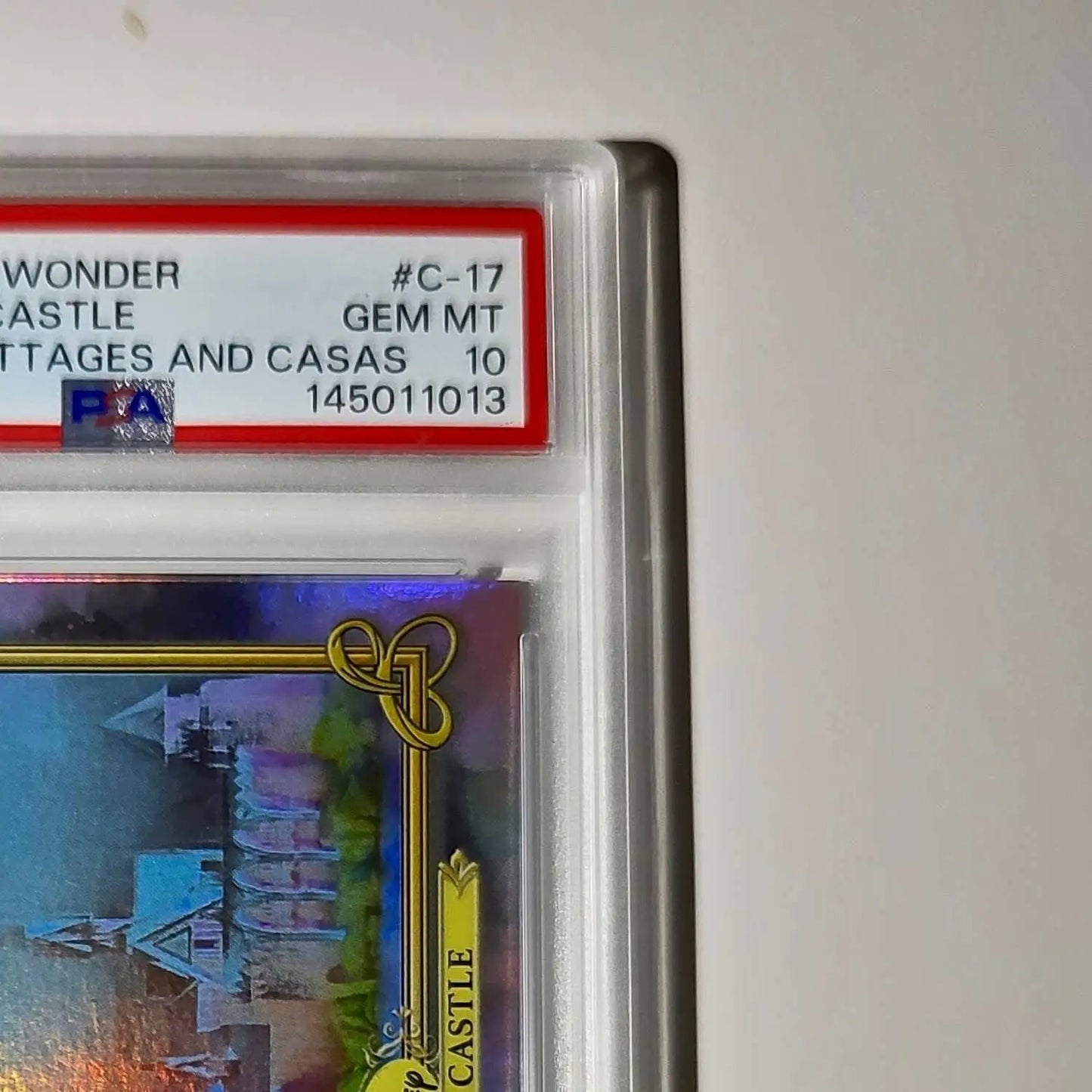Arendelle Castle 2025 Topps Disney #C-17 Card Frozen PSA 10 Gem - Non-Sports Card Single