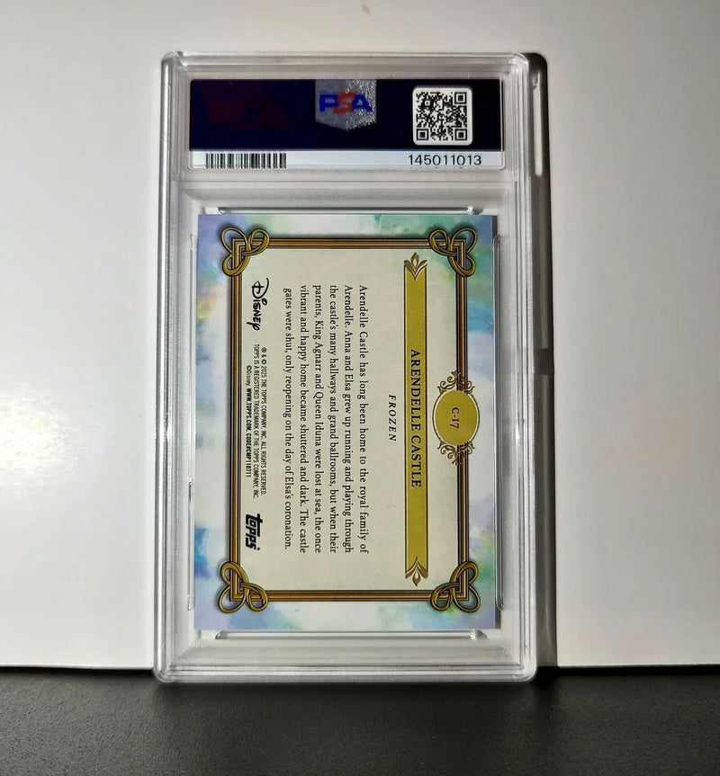 Arendelle Castle 2025 Topps Disney #C-17 Card Frozen PSA 10 Gem - Non-Sports Card Single