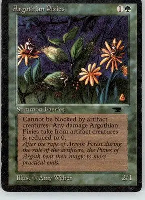 Argothian Pixies - Antiquities - MP Magic: The Gathering - Magic Card Single