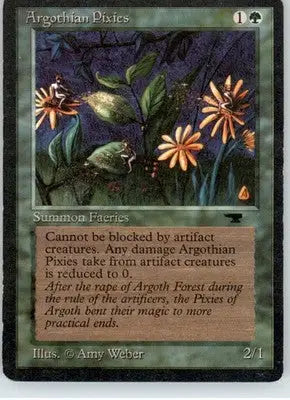 Argothian Pixies - Antiquities - Normal MP - Magic Card Single