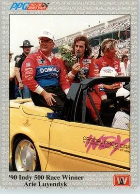 Arie Luyendyk - 1991 All World - #44 - Racing - Racing Card Single