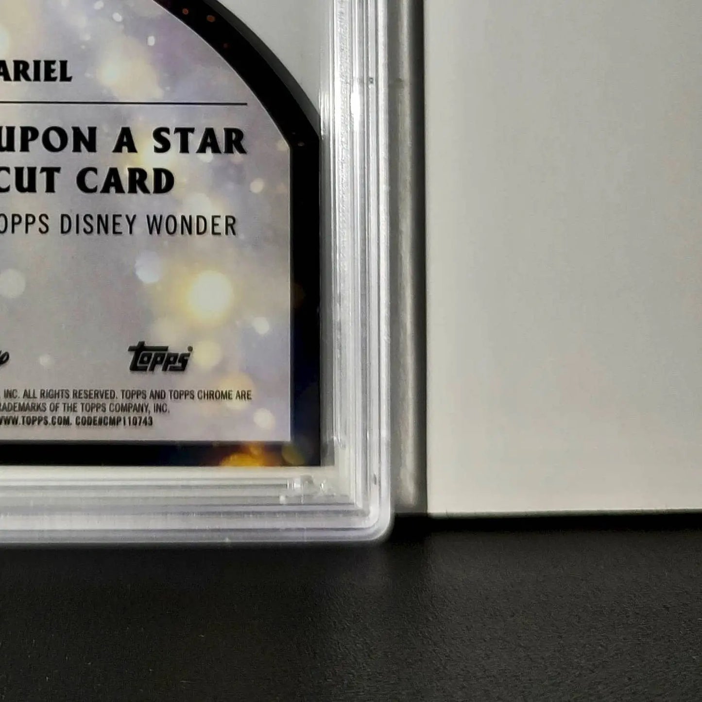 Ariel 2025 Topps Chrome Disney #W-15 Wish Upon A Star Die Cut PSA 8 - Non-Sports Card Single