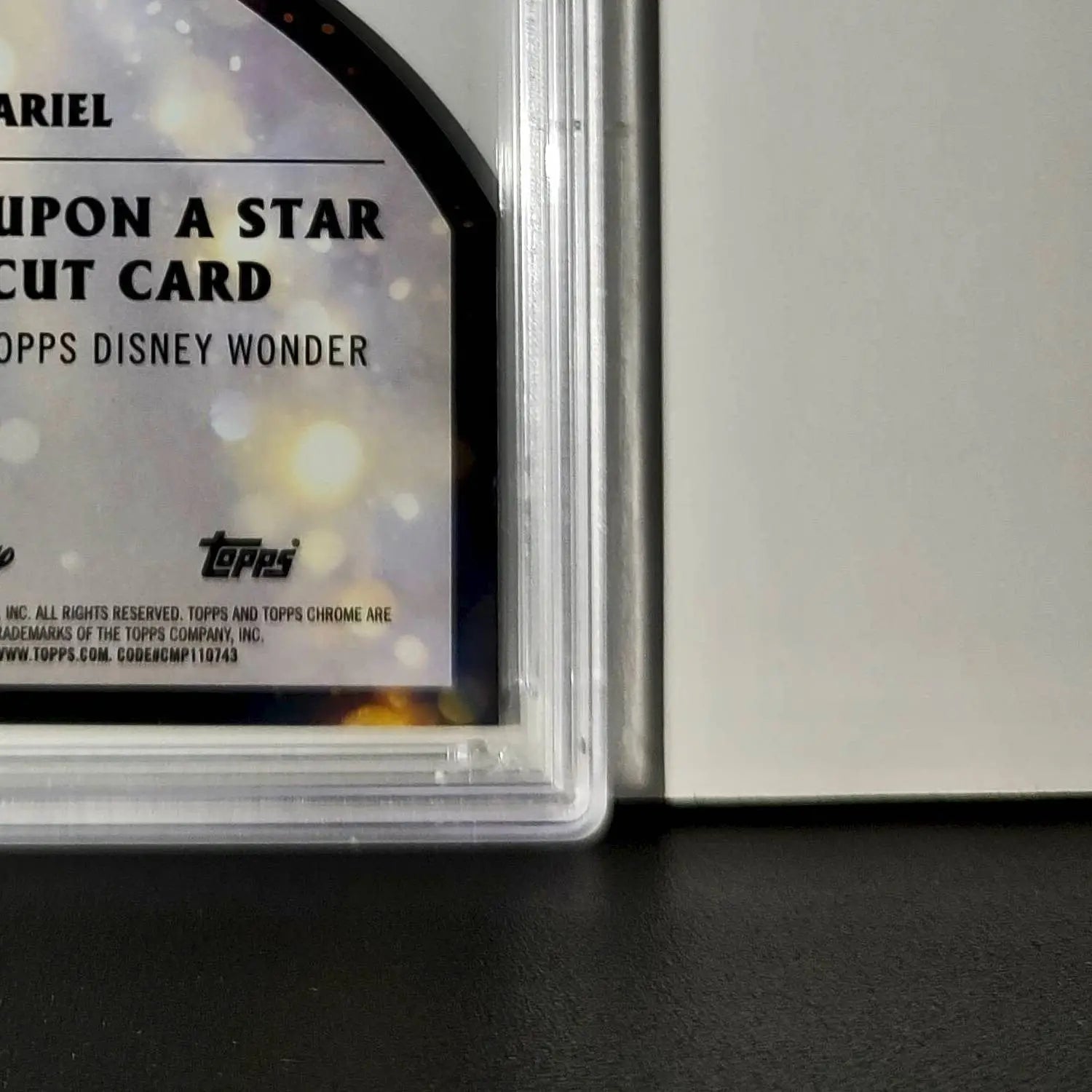 Ariel 2025 Topps Chrome Disney #W-15 Wish Upon A Star Die Cut PSA 8 - Non-Sports Card Single