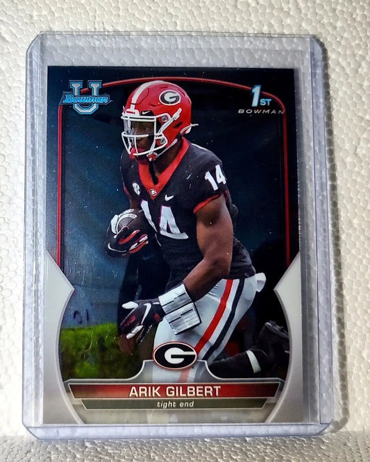 Arik Gilbert 2022 Topps 1st Bowman U Football #54 Card Georgia - Football Card Single