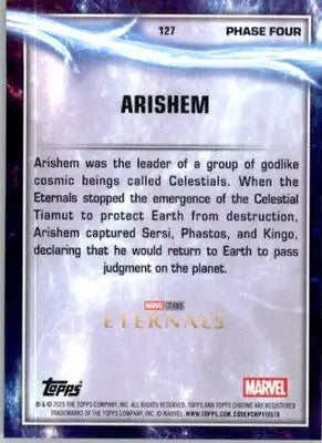 Arishem - 2025 Topps Chrome Marvel Studios - #127 - Non_sport - Non-Sports Card Single