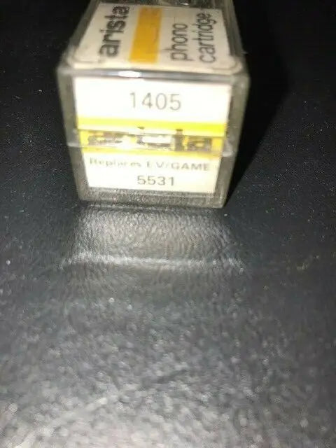 Arista phono cartridge in clear case for Channel Master Delmonico Cartridge 2.5V NOS