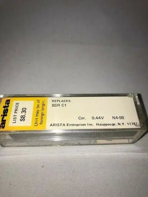 Arista BSR C1 replacement cartridge for Arista 1462 phono cartridge and Astatic 341