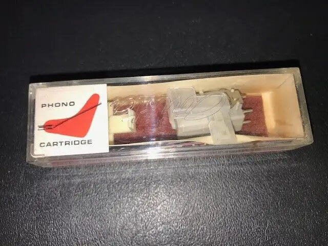 Phono cartridge in clear box, Arista 1468 EV272 for BSR SX1H and SX2H models