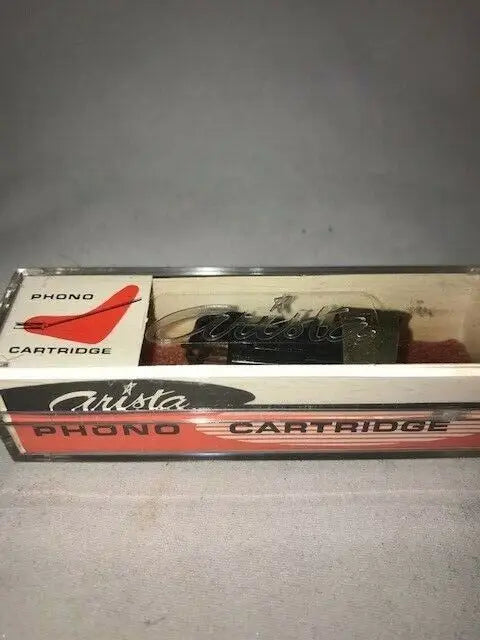 Arista phono cartridge in box for Arista 2303 CN-62, ideal for trading cards collectors
