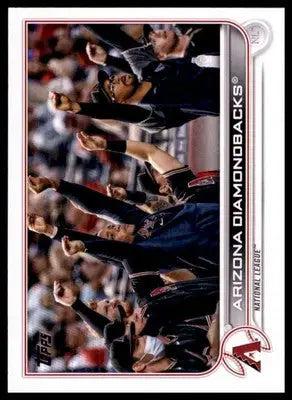 Arizona Diamondbacks 2022 Topps #144 Arizona Diamondbacks - Baseball Card Single