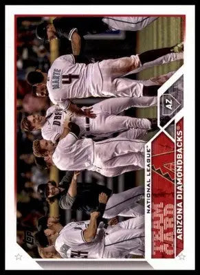 Arizona Diamondbacks 2023 Topps #263 Arizona Diamondbacks - Baseball Card Single