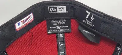 Inside view of Arizona Diamondbacks field fitted hat size 7-1/2