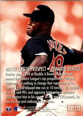 Armando Benitez - 1995 Fleer - #4 - Major League Prospects Baseball - Baseball Card Single