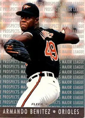 Armando Benitez - 1995 Fleer - #4 - Major League Prospects Baseball - Baseball Card Single