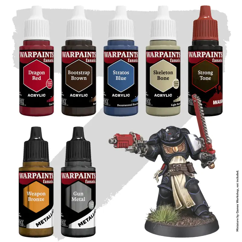 Army Painter Combat Se7ens: Black Relic Armour - Other