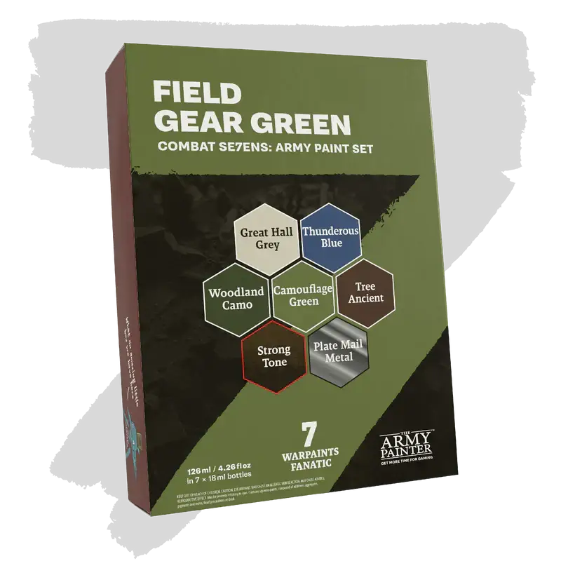 Army Painter Combat Se7ens: Field Gear Green - Other