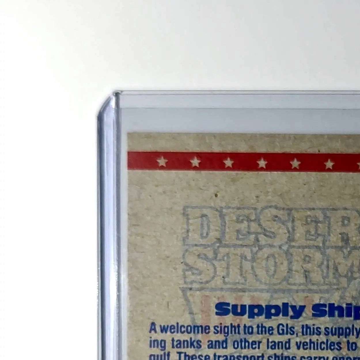 Army Supply Ship 1991 Topps Desert Storm #54 Card - Other
