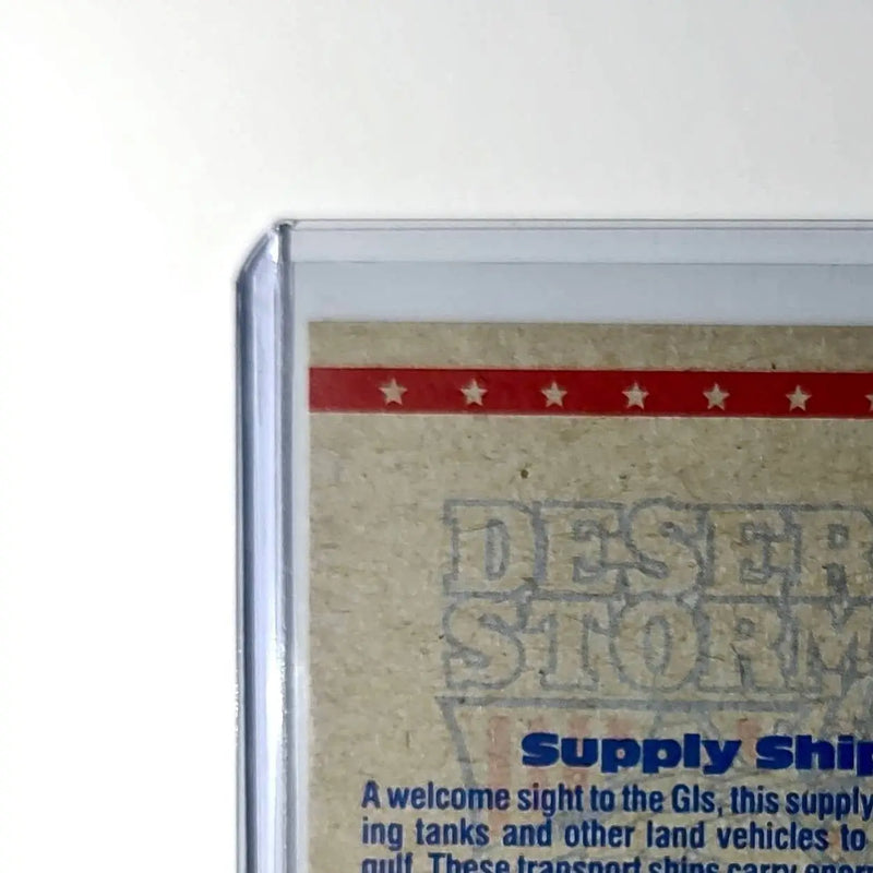 Army Supply Ship 1991 Topps Desert Storm #54 Card - Other