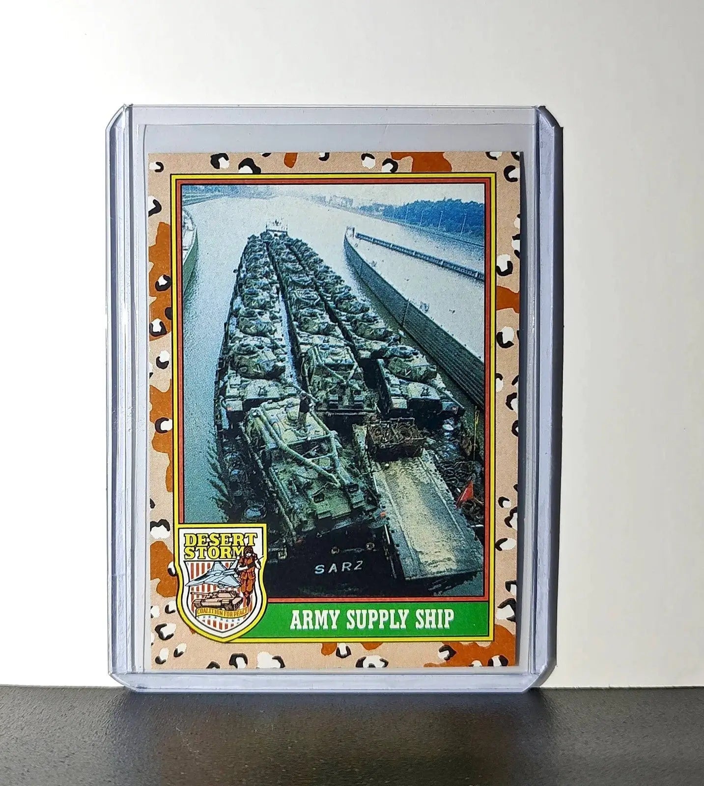 Army Supply Ship 1991 Topps Desert Storm #54 Card - Other
