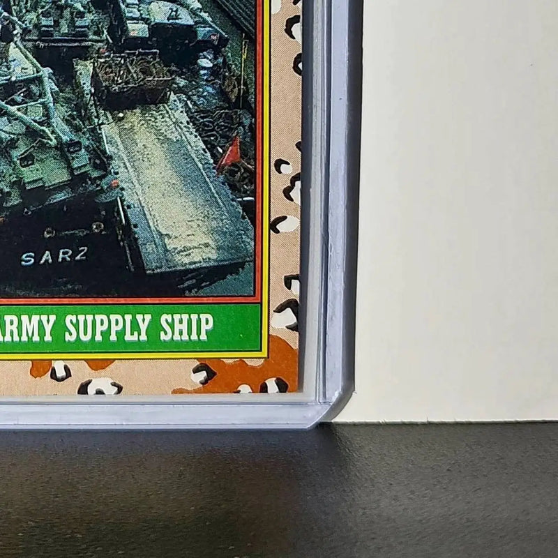 Army Supply Ship 1991 Topps Desert Storm #54 Card - Other