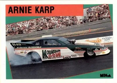 Arnie Karp - 1989 Mega Drag - #72 - Racing - Racing Card Single