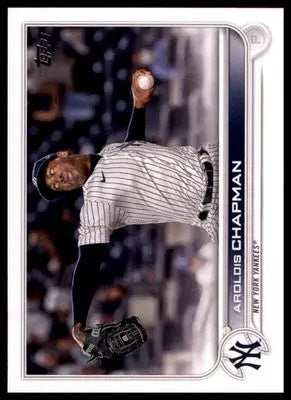 Aroldis Chapman 2022 Topps #142 New York Yankees - Baseball Card Single