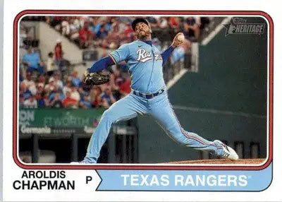 Aroldis Chapman - 2023 Topps Heritage - #505 - Baseball - Baseball Card Single