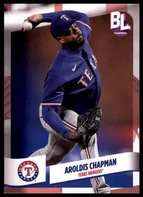 Aroldis Chapman 2024 Topps Big League #130 Texas Rangers - Baseball Card Single