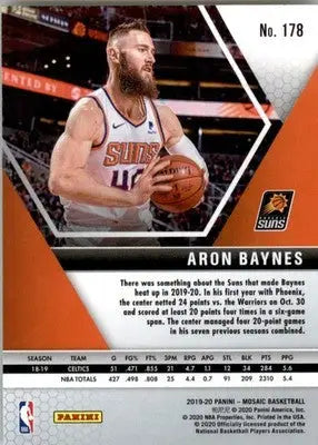 Aron Baynes - 2019-20 Panini Mosaic - #178 - Basketball - Basketball Card Single