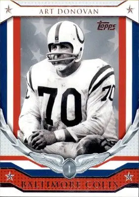 Art Donovan - 2008 Topps - #HR-AD - NFL Honor Roll Football - Football Card Single