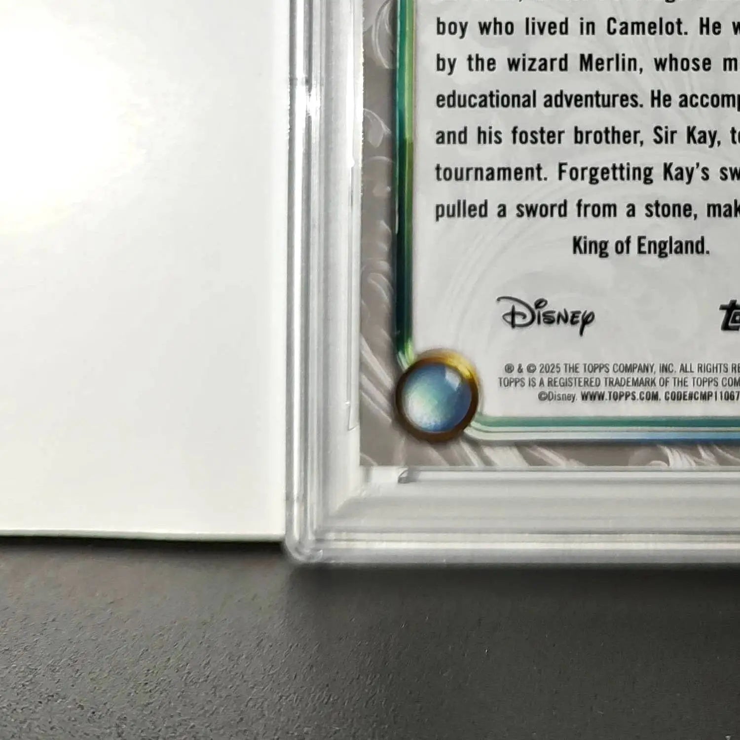 Arthur Pendragon 2025 Topps Disney #35 Winter The Sword in the Stone PSA 9 - Non-Sports Card Single